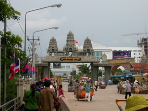 Cambodia/Thailand border crossing