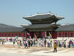 Gate of the largest Korean Palace