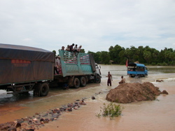 Overloaded Truck