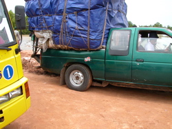 Overloaded Truck