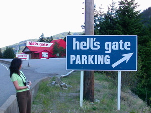 Danna at Hell's Gate