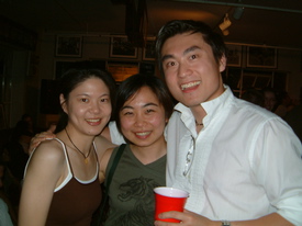 Wendy Chang, Tracy Yang and Gary Lau