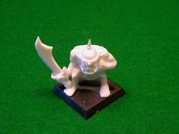 White Plastic Ork