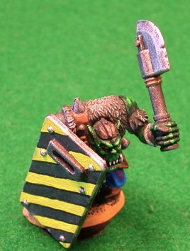 Ork with shield