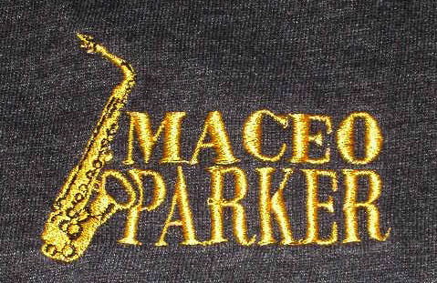 Maceo Parker Embroidery