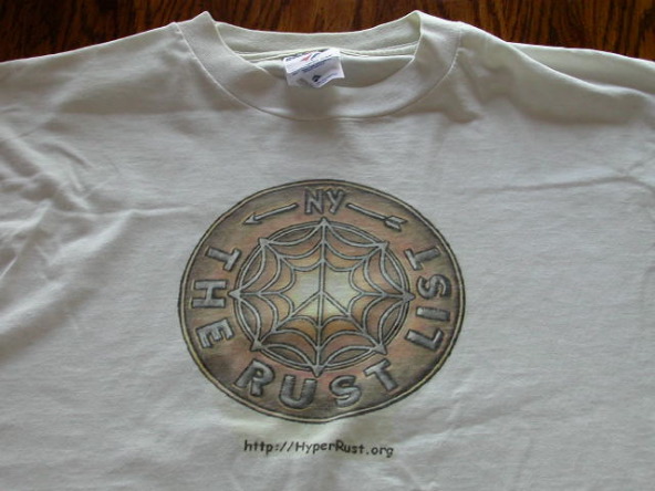Rust List T-shirt