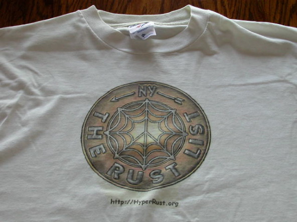 Rust List T-shirt