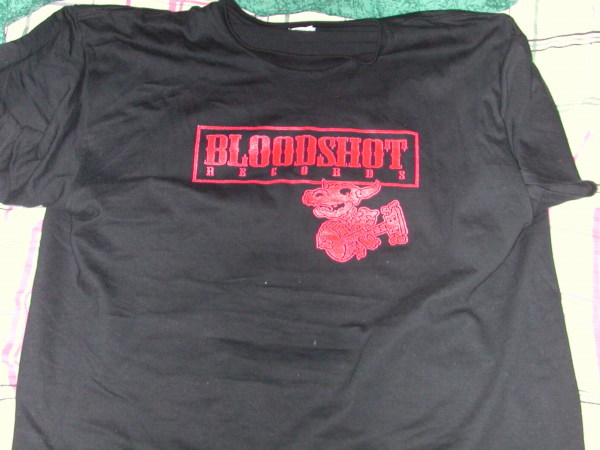 Bloodshot Records Black T-shirt