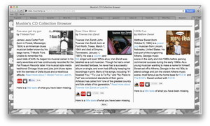 CD Collection Browser
